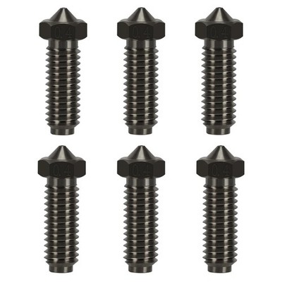 6PCS Hardened Steel Nozzles for Anycubic Kobra 2, 3D Printer High Temperature...