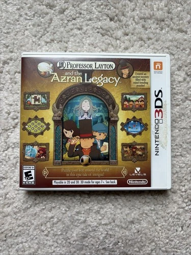 New ListingProfessor Layton and the Azran Legacy (Nintendo 3DS, 2014)