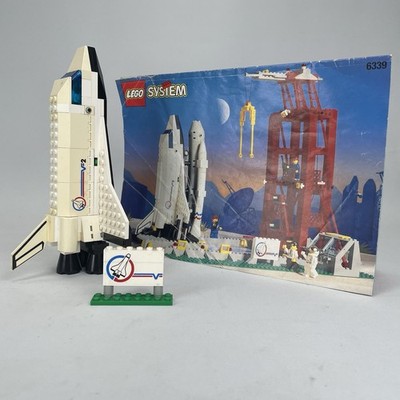 Vintage Lego 6339 Town Set Shuttle Launch Pad 1995 Incomplete w/ Instructions