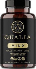 Qualia Mind Brain 2.0 Supplement Nootropics - 120 Capsules - New - Exp 07/2027
