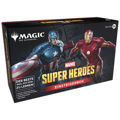 Magic the Gathering Marvel Super Heroes Einsteigerbox - 2 fertige Decks Deutsch