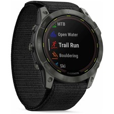 Garmin Enduro 2 DLC Titanium GPS-Uhr schwarz Laufen Herren Damen