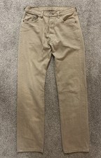 Vintage Levi s 501 Size W33 L34 1999 Color Beige