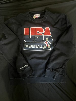 Vintage 90s Team USA Basketball Dream Team Hoodie Sweatshirt Size 