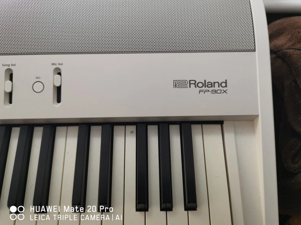 Roland FP-90X Flagship Portable Digital Piano 88-Note White, photo 4 of 5