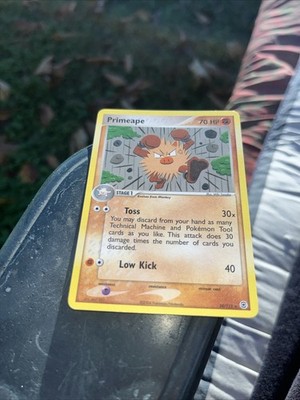 Pokemon Card PRIMEAPE 28 / 112 Ex Fire Red and Leaf Green ENG 2004 Perfect