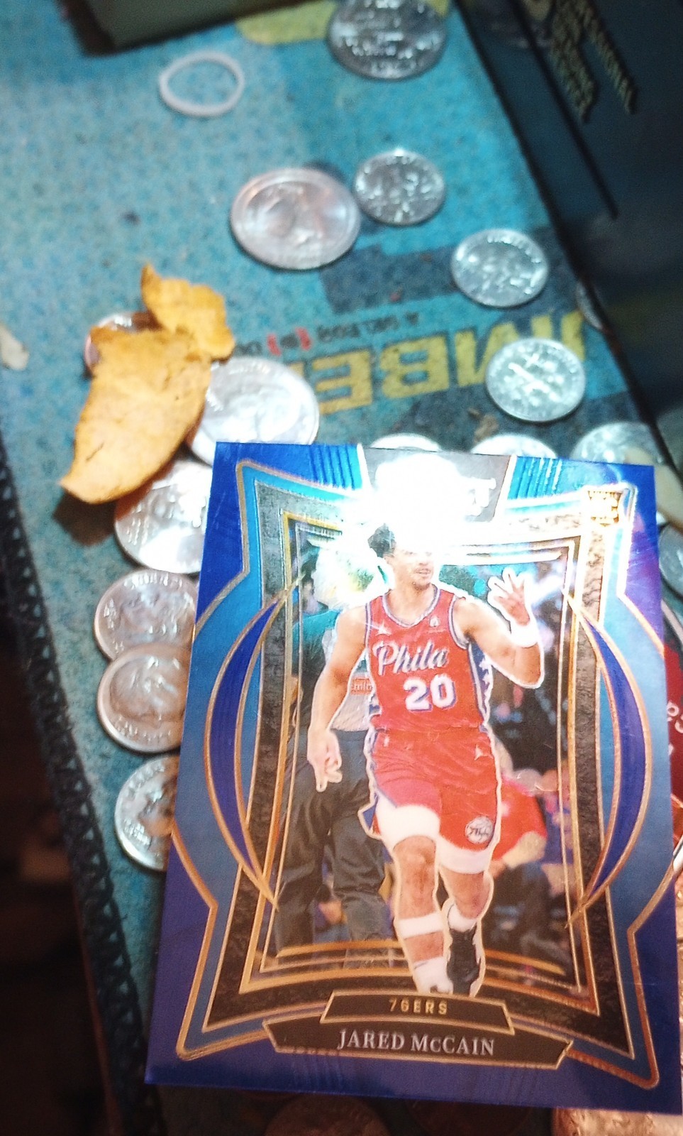 2024-25 Panini Select - Concourse Jared McCain #82 Blue Prizm (RC)