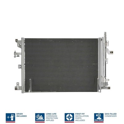 NISSENS 940830 Kondensator, Klimaanlage für VOLVO