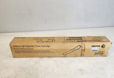 Xerox 106R01438 Yellow Hi Capacity Toner Cartridge Genuine New No Bx Weighs Full