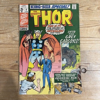 Marvel THE MIGHTY THOR King Size Special #3 (1971 Marvel Comics) Bronze Age