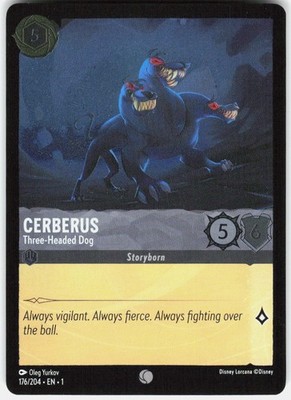 Cerberus - Three-Headed Dog Common The First Chapter 176/204 NM Cold Foil