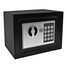 New Small Black Digital Electronic Safe Box Keypad Lock Home Office Hotel Gun