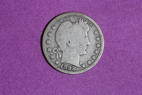 1898-S Barber Quarter — photo from another recent sale