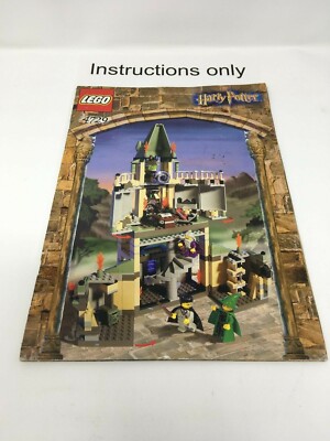 ONLY instructions 4729 Lego Chamber of Secrets Dumbledore's Office Harry Potter | eBay