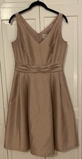 Pink Shimmer Formal Dress 8 Fit & Flare Lined Party Wedding EUC Jessica Howard