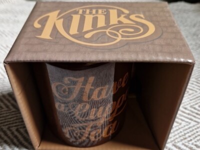 THE KINKS MUSWELL HILLBILLIES 'HAVE A CUPPA TEA' CERAMIC MUG - *NEW IN BOX*