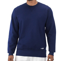Russell Athletic Men's PRO10 Heavyweight Crew Neck Sweatshirt Navy SMALL NWT