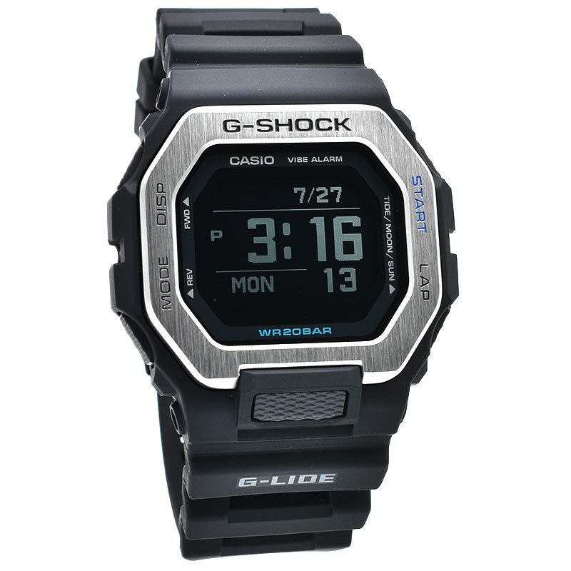 CASIO G-SHOCK GBX-100-1JF G-LIDE Bluetooth Tide Graph Moon Data