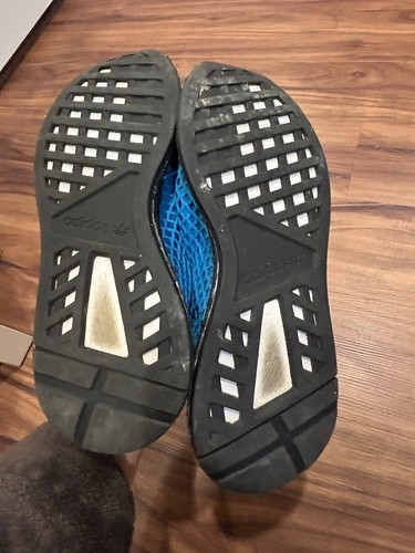 ADIDAS Deerupt Runner Big Kids Girls Boys Sneakers Shoes Casual Royal Blue 3.5 - Picture 7 of 7