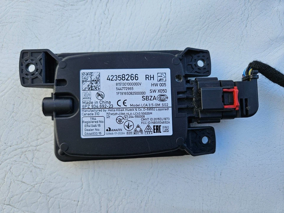 2017-2022 Buick Opel Encore Blind Spot Sensors w/ Harness OEM - Image 4 of 4