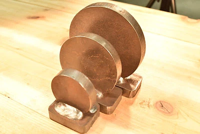 HDSTEELTARGETS 2" 3" 4" Standing Shooting Targets 1/2" AR500