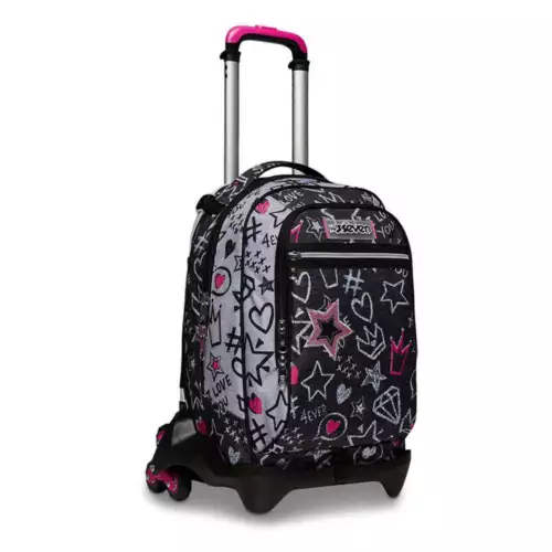 Trolley Jack 3 Ruote Zipper Glamy Seven - Foto 3 di 12