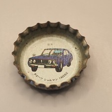 Daihatsu Charmant Supercar Crown Cap Bottle Cap Coca Cola Vintage Japan ZA183