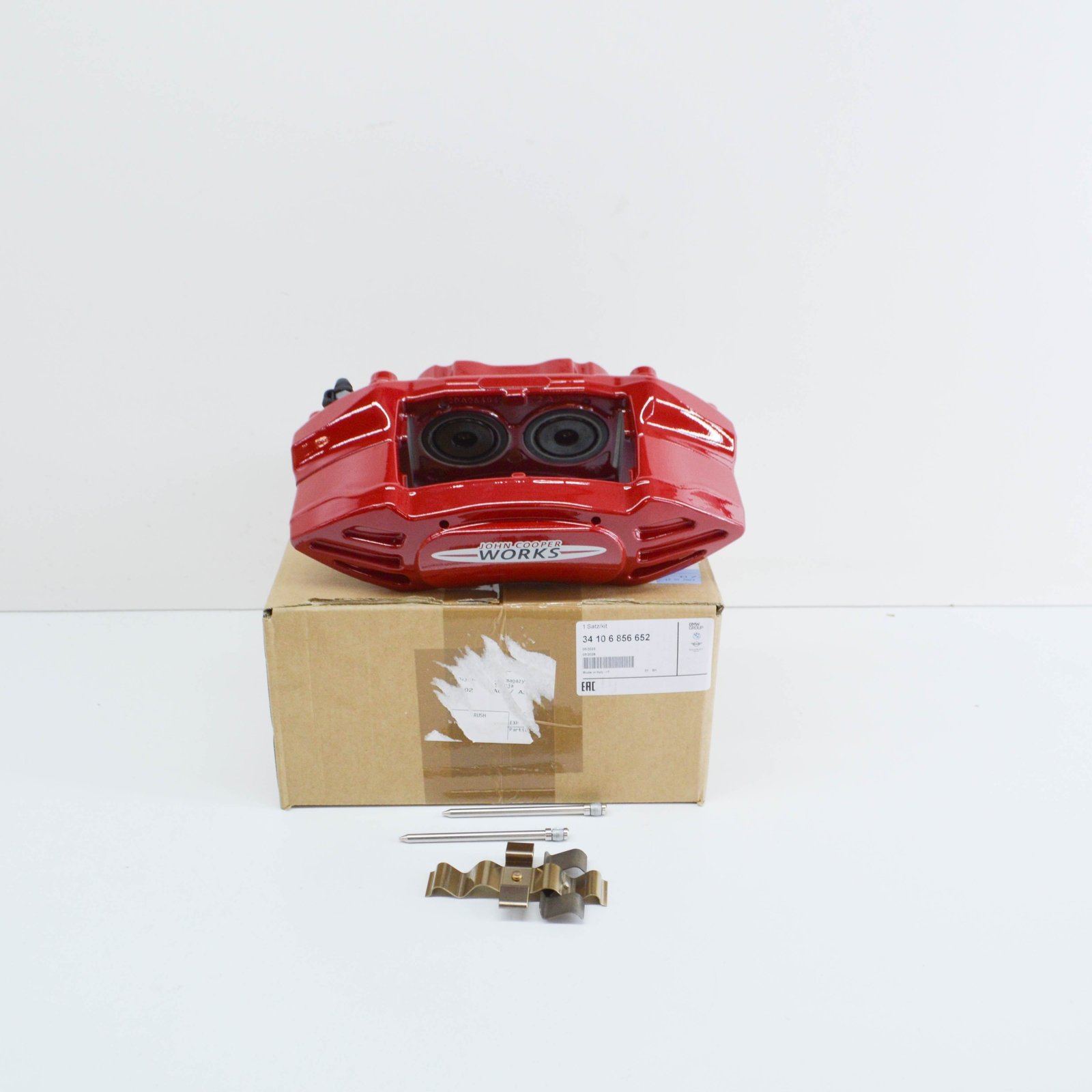 OEM MINI Cabrio R57 Front Right JCW Disc Brake Caliper 34106856652  