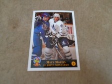  1993-1994 Classic Pro Hockey  150 MATT MARTIN   ST-JOHN  MAPLE LEAFS  AHL