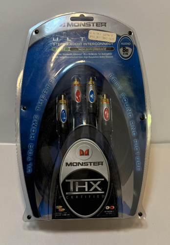 Cable de interconexión de audio estéreo Monster Ultra 600 de 8 pies - Imagen 2 de 5