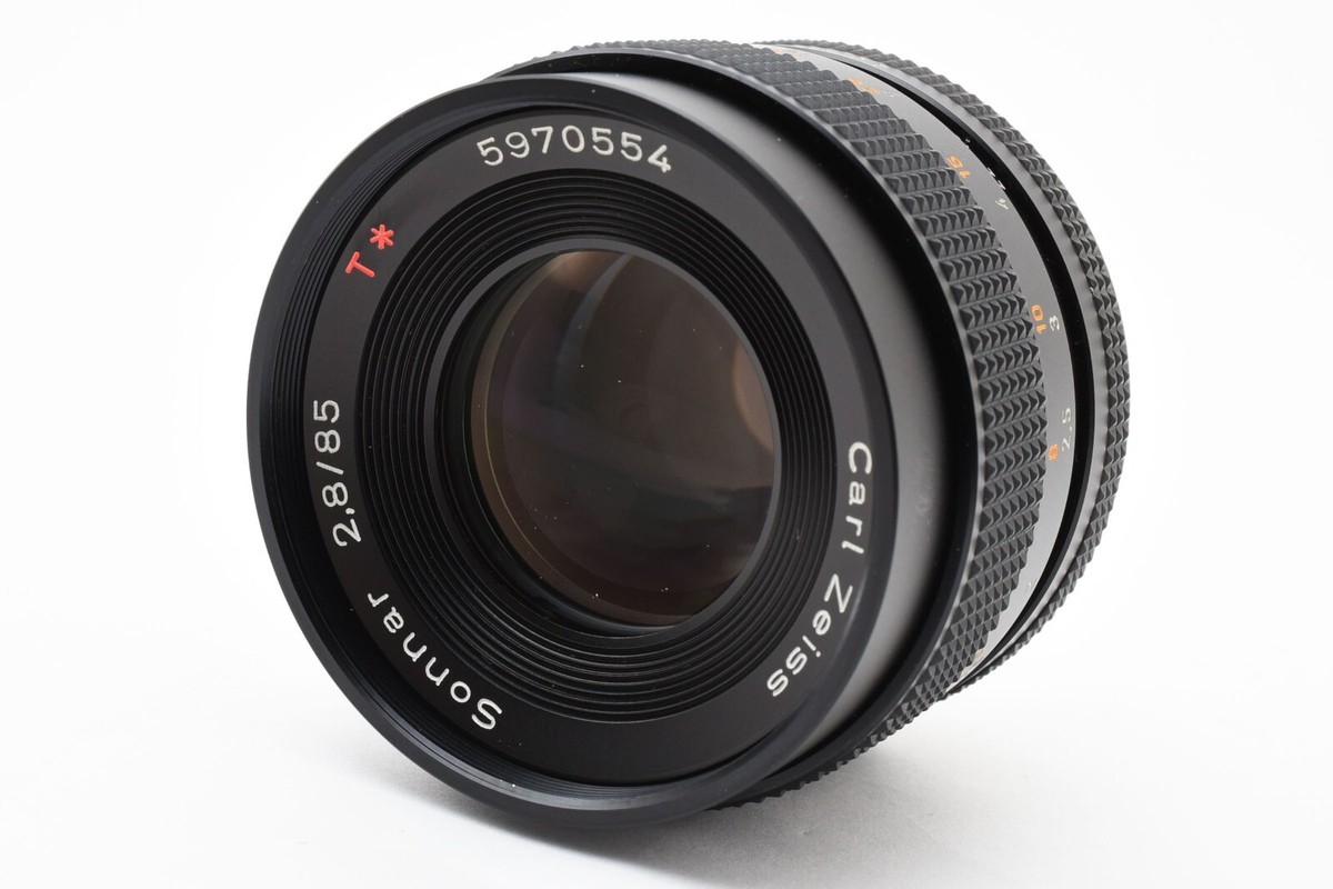 【希少・美品】Contax Sonnar T* 85mm F2.8 AEG Contax Carl Zeiss Sonnar T* 85mm F2.8 AEG MF Portrait From Japan