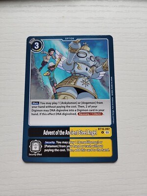 Advent of the Ancient Steel Angel BT16-097 - Beginning Observer Digimon TCG CCG