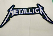 METALLICA logo BACK PATCH embroidered NEW Met...