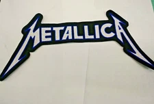 METALLICA logo BACK PATCH embroidered NEW Metallica thrash metal USA Seller 
