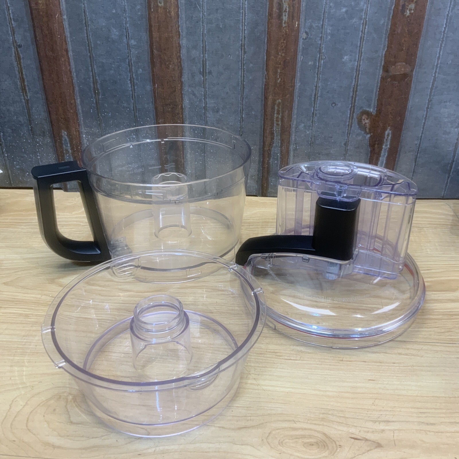 Kitchen Aid 9 Cup Food Processor Replacement lid with Pushers And Bowl eBay