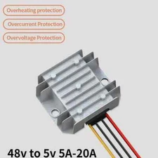 DC 48v to 5v 5A 10A 20A Buck Converter Step-down Module Power Supply for Car LED