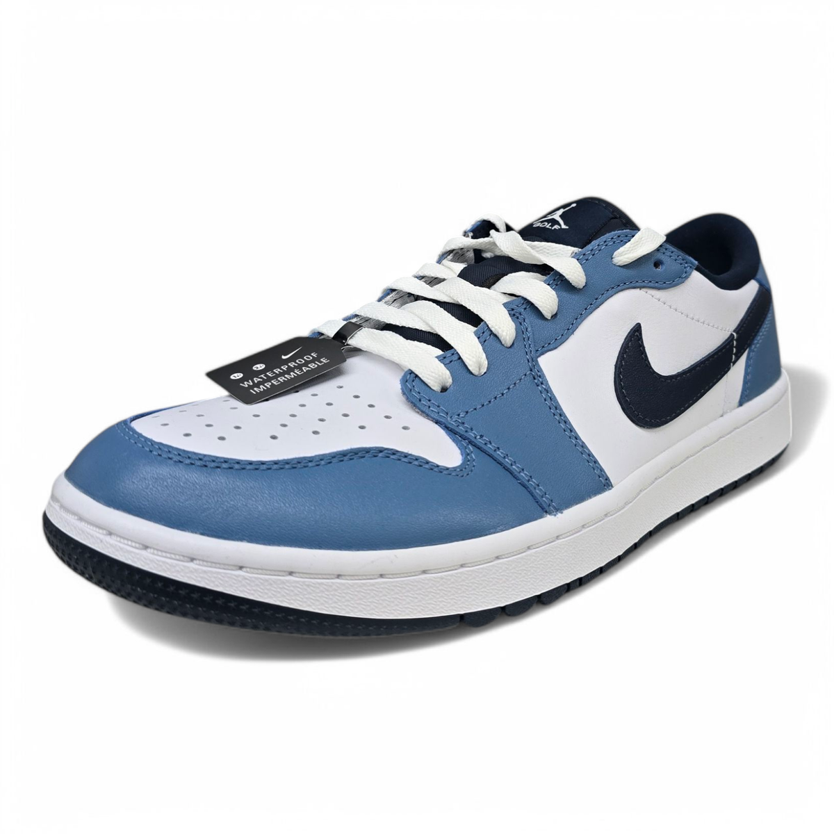 Nke Air Jordan 1 Low Golf White Aegean Storm Men's Trainers DD9315