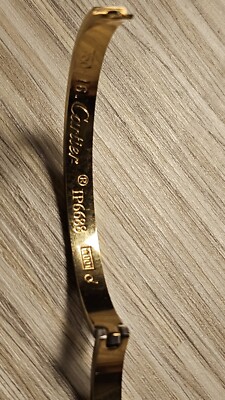 Cartier Love Bangle Bracelet Yellow Gold IP6688 | eBay Cartier Love Bangle Bracelet Yellow Gold IP6688 | eBay