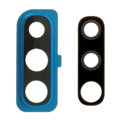 Camera Lens Back with Bezel for Samsung Galaxy A50 Blue Replacement Repair Part