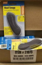 (6 Pair) ProFoot Heel Snugs Extra Padded Heel Grips One Size Fits All