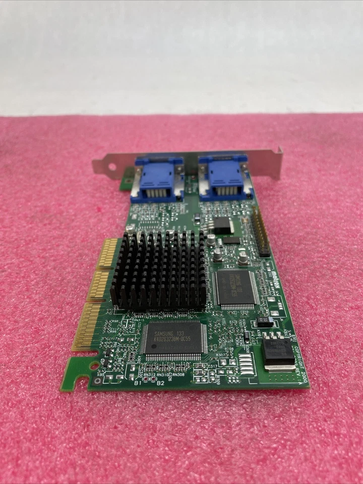 Matrox 971-0302 Rev A G45+MDHA32DCPQF AGP Graphics Card - Image 2 of 4