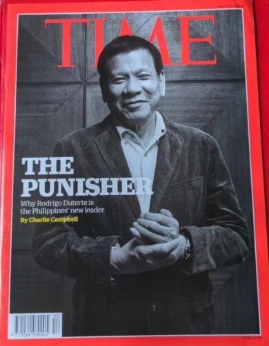 TIME Magazine 2016 Duterte- The punisher