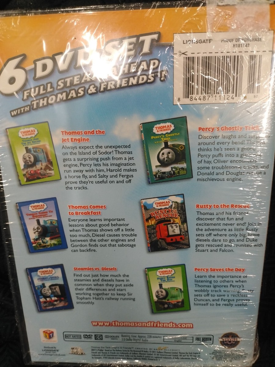 Thomas Friends: Adventures on the Tracks (DVD, 2011, 6 disc set