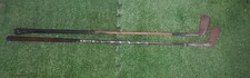 2 Antique Vintage Macgregor Wood  Iron Shaft Golf Clubs 5 and 6
