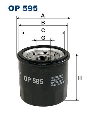 FILTRON OP 595 ÖLFILTER FÜR ASIA MOTORS DACIA FORD FORD ASIA & OCEANIA HONDA HYU