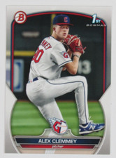 2023 Bowman Draft Alex Clemmey 1ST Cleveland Guardians BD-79 MLB