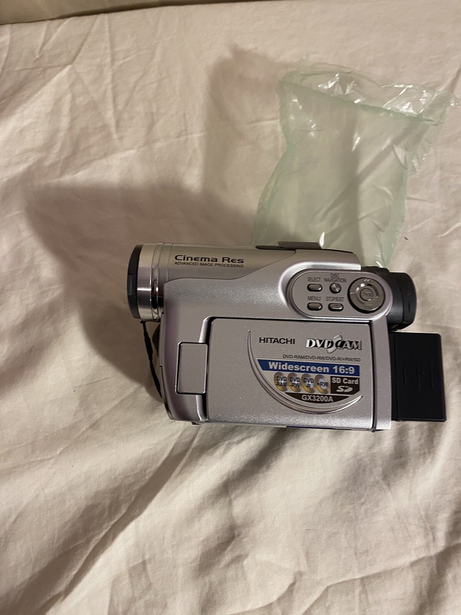 Hitachi DZ-GX3200A DVD Camcorder with 10x Optical Zoom, DVDRam and