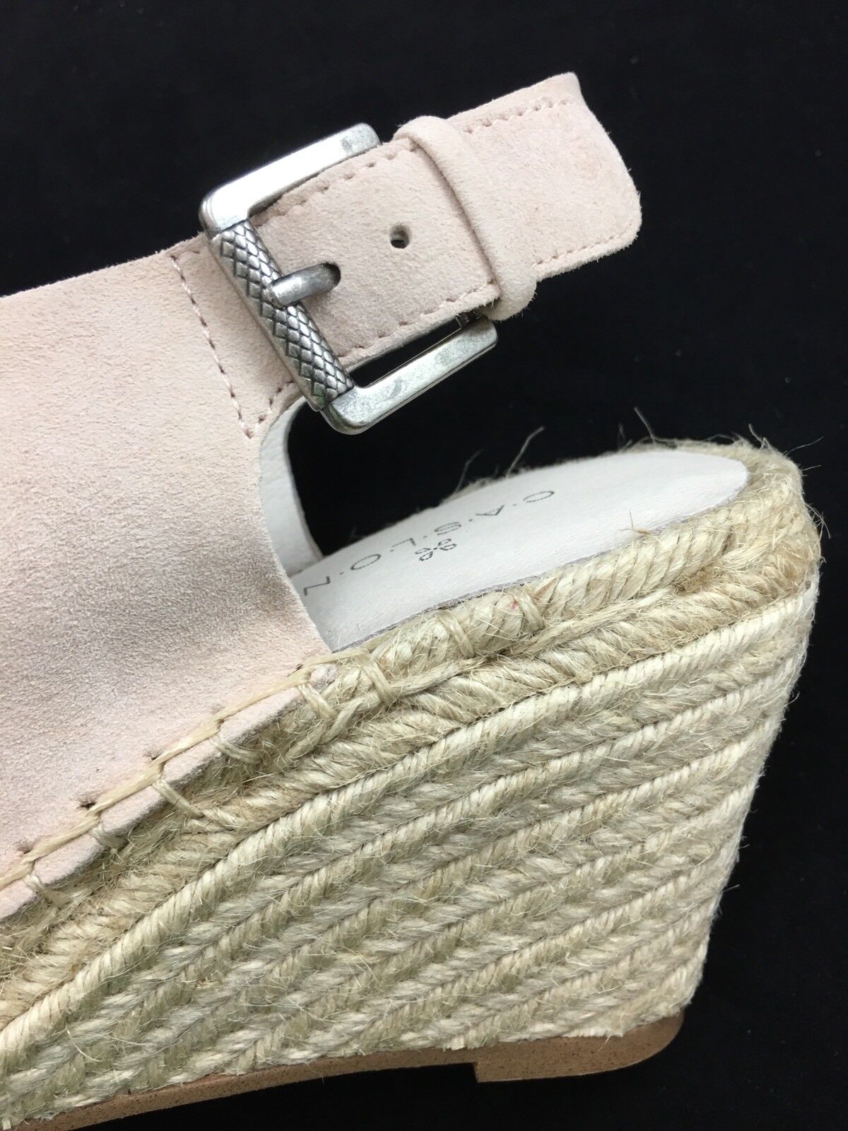 Caslon Suri bluesh bluesh bluesh Suede Leather Espadrille Wedge Sandals Size 5.5 ad951b Caslon Suri bluesh bluesh bluesh Suede Leather Espadrille Wedge Sandals Size 5.5 ad951b