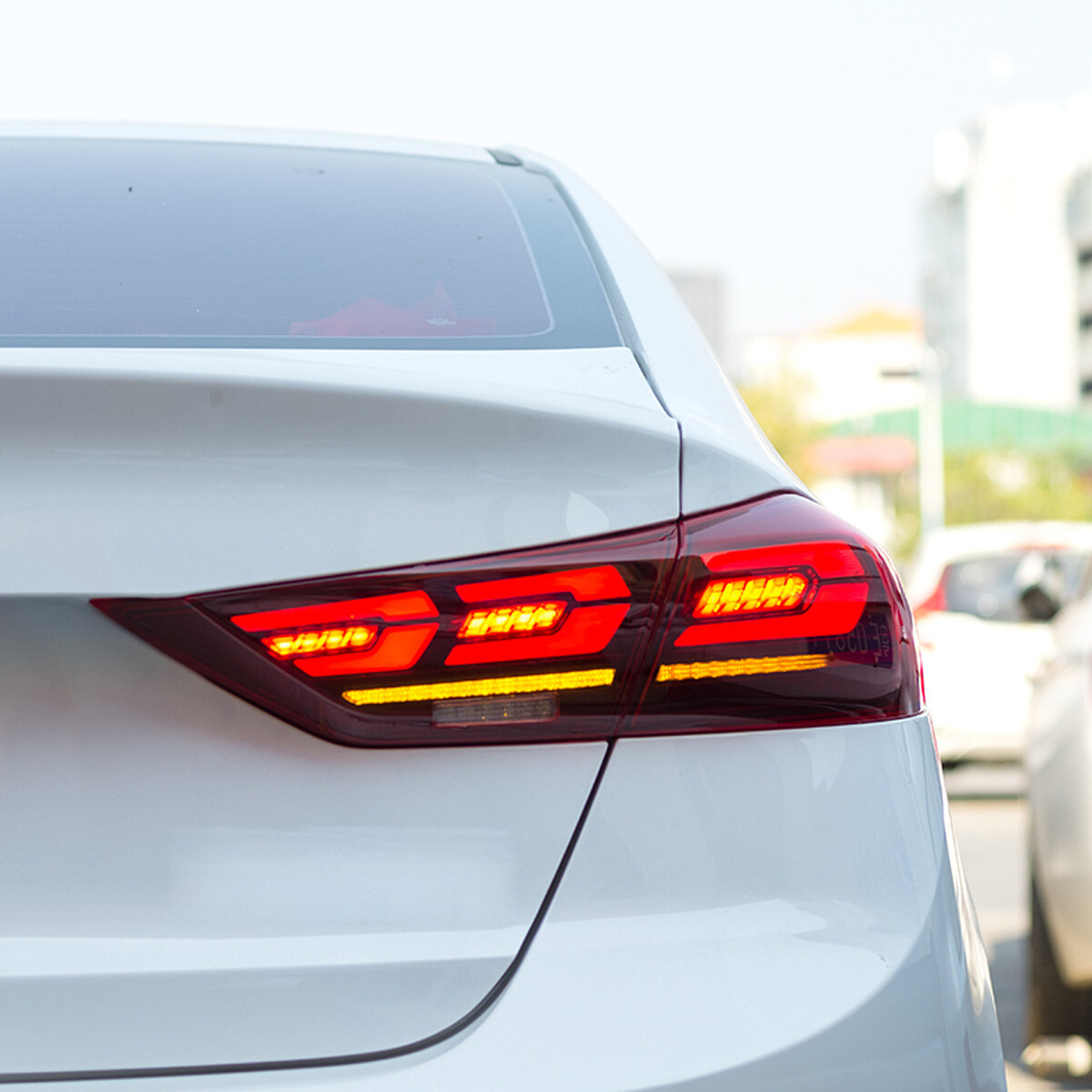 For Hyundai Elantra 2021-2024 Rear Door Trunk Tail Light Trun Light Brake Lamp E - Foto 2