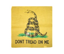 Wholesale Lot 3 22"x22" Yellow Gadsden Dont Tread on me Tea Party Bandana